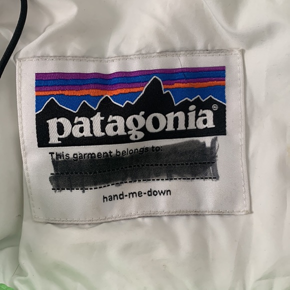 Girls nano puff Patagonia Jacket - Picture 7 of 9